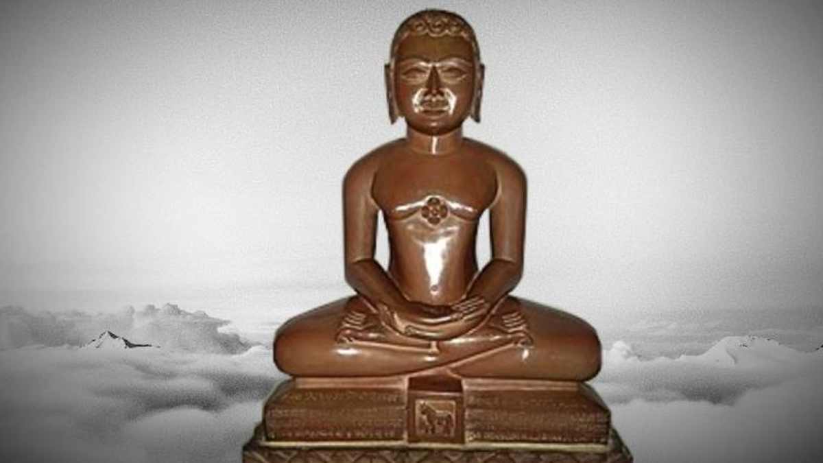 Sacred Sambhavanath chalisa illustration